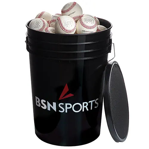 BSN SPORTS&trade; Bucket with 36 Mark 1&trade; Official League Baseballs